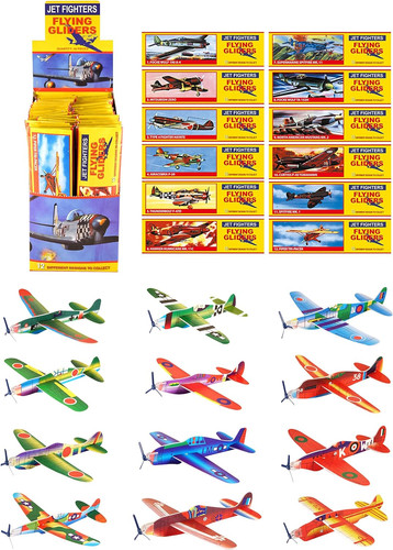 Flying glider planes - 12,