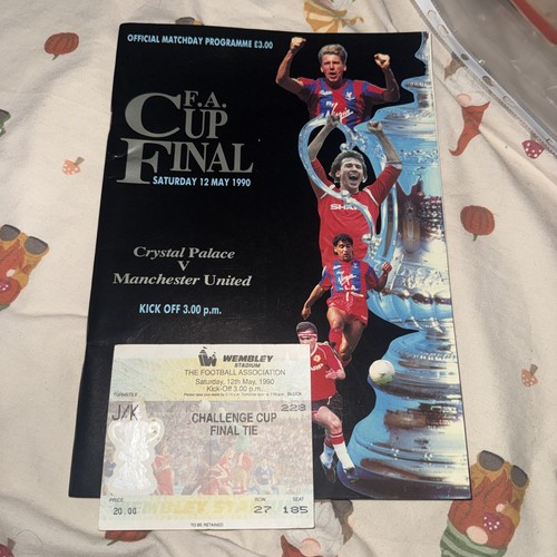 1990 cup final programme - 1990, fa