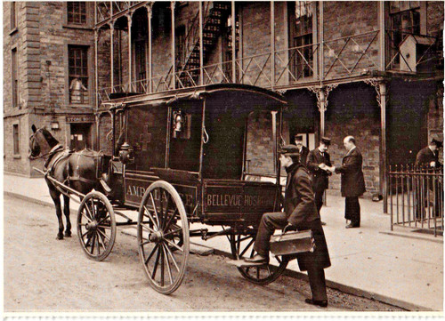 Old new york - york, ambulance