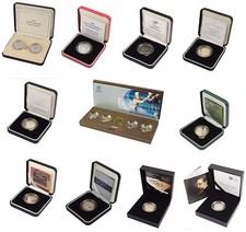   SILVER PROOF PIEDFORT £2 TWO POUNDS ROYAL MINT BOXED AND COA CHOICE OF DATE