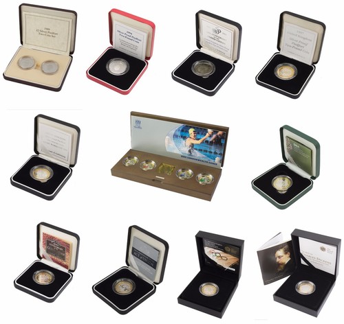 Silver proof piedfort 2 - silver,