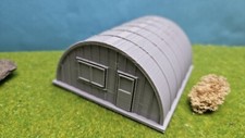 Unpainted Quonset Hut Barracks