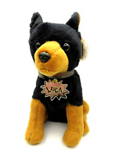 TY BEANIE BABY - LUCA - DOBERMAN DOG  - GARFILED MOVIE - MINT CONDITION -