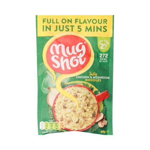 Mug shot chicken - shot, mushroom