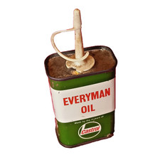 RARE VINTAGE OIL CAN 'CASTROL