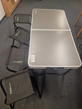 Picnic Table and Stool Set. USED