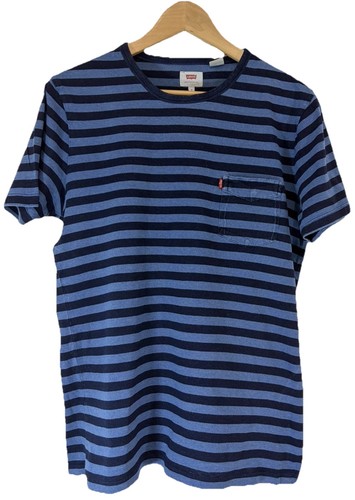 Levis striped shirt blue - levis, t-shirt