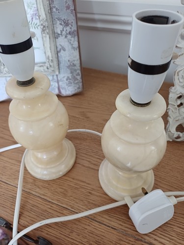 Pair vintage cream - pair,