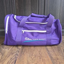 Vintage Purple Cadbury Trebor Bassett Promotional Carry Bag - Fair / Used 