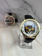 LADYS WATCH CAT DESIGN.SLIGHTLY USED.
