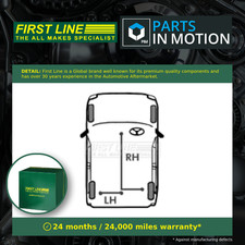 Handbrake Cable fits VAUXHALL