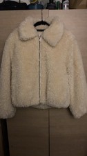 Levi’s Brand New Elle Sherpa Jacket, Women’s Small Beige Fur