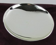Antique 10" MERCURY GLASS OIL