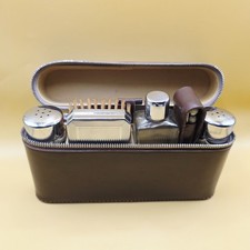 Vintage Leather Travel Shaving