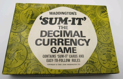 Waddington sum game 1968 - sum-it,