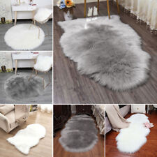 Fluffy Rugs Soft Shaggy Rug Floor Carpet Mat Living Room Bedroom Rug Anti-Slip