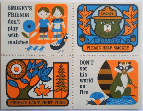 Smokey bear poster - poster, 1967