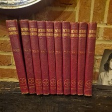 Complete Vintage Set of Newnes Pictorial Knowledge Volumes 1-10