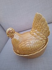 Vintage Ceramic Chicken Egg