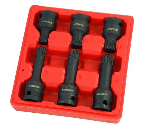 Drive spline bit - spline, impact