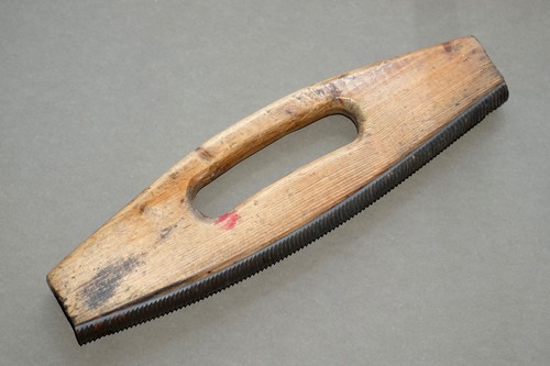 Vintage wood handled - wood,