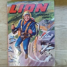 Lion Annual 1970 | Unclipped | Rare Vintage Hardback Book | VGC | IPC Magazines