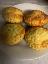Homemade cheese scones - 8, new