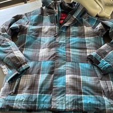 O'Neill ESCAPE Series Snowboard Ski Jacket Regular Fit - EU 176 - US/CA 16 Plaid
