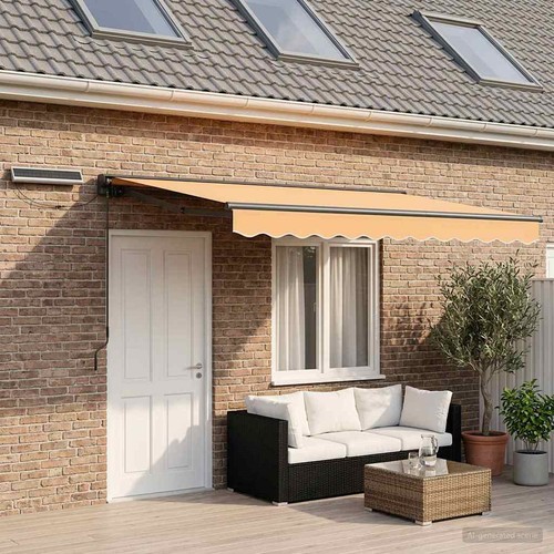Electric retractable awning - electric,