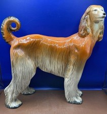 Vintage Melba Ware Large Afghan Dog Figurine 11.5in