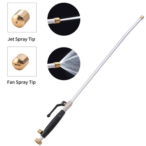 High pressure washer gun - pressure, with