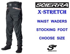NEW SCIERRA X-STRETCH WAIST STOCKING FOOT BREATHABLE WADERS 3.5mm NEOPRENE SOCK