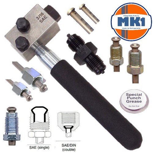Hand held brake pipe flaring - hand,