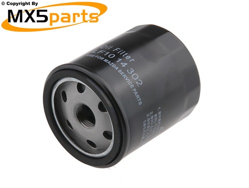 Mx5 engine oil filter - engine, on