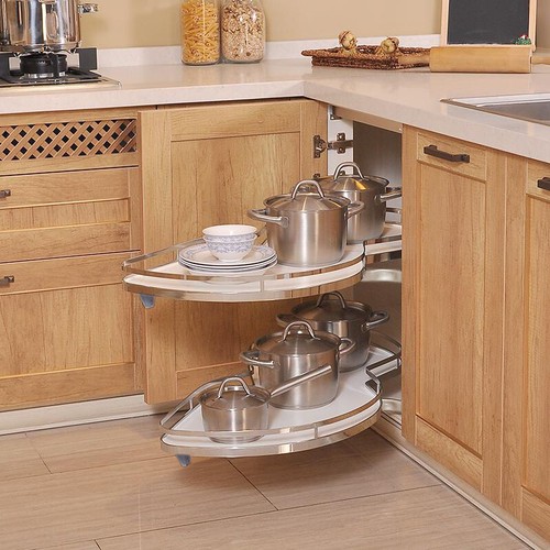 Pull out kitchen cabinet - out,