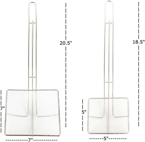 Set fine mesh deep fryer - fine,