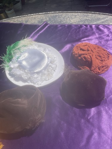 Vintage hat lot hats - hat,