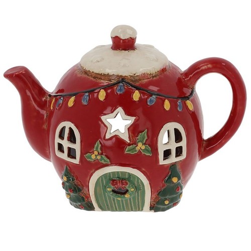 Village pottery christmas - village,