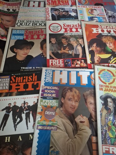 Smash hits magazines - smash,