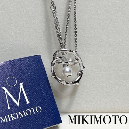 Mikimoto akoya pearl - pearl, necklace