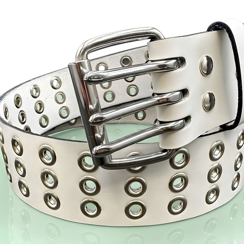 Wide genuine leather triple - 2",