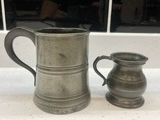 Victorian Pewter Measures -