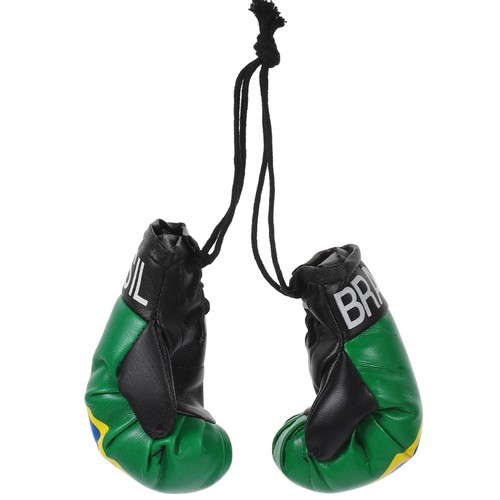 Mini brazil flag boxing gloves - flag,