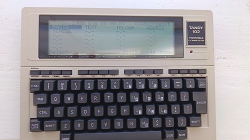 Radio shack tandy 102 - shack, portable