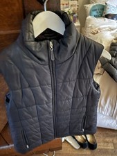 Hobbs Size 10 Ladies Black Puffa Gilet