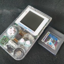 Custom Clear Shell Game Boy
