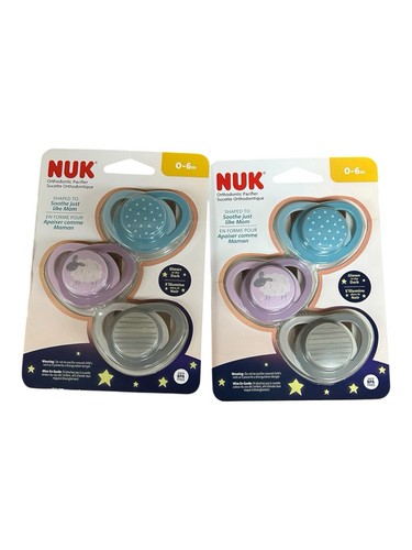 Nuk pacifer set 3 - set, of