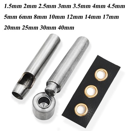 5mm 40mm eyelet - 1.5mm-40mm, punch