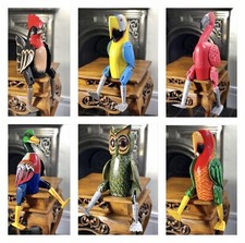 Wooden Shelf Sitter Bird