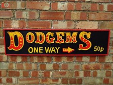 DODGEMS RIDE SIGN, Large